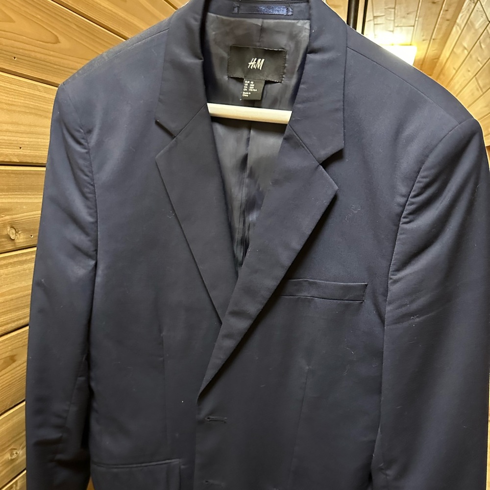 H&M 38R suit jacket